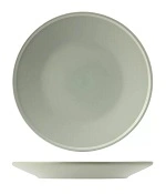 UTOPIA CORE MINT STONEWARE ROUND PLATE 250mm x 29mmH