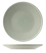 UTOPIA CORE MINT STONEWARE ROUND PLATE 270mm x 30mmH