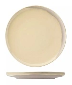 UTOPIA OREGON BUTTERMILK PORCELAIN ROUND PLATE 210mmØ x 24mmH