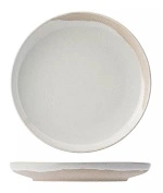 UTOPIA OREGON CLOUD PORCELAIN ROUND PLATE 280mmØ x 32mmH