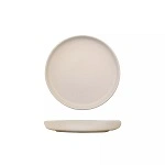 ECLIPSE UNO ROUND WALLED PLATE 220mmØ CREAM 30mmH