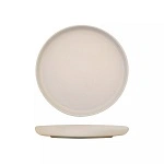 ECLIPSE UNO ROUND WALLED PLATE 280mmØ CREAM 30mmH