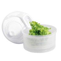 CUISENA SALAD SPINNER CLEAR/WHITE 22cm