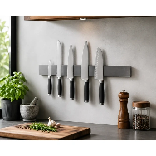ChefTech Stainless Steel Magnetic Knife Rack 45cm