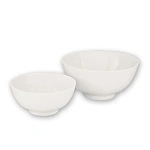 PORCELAINWARE SOUP/PASTA BOWL WHITE 230mm (9)"