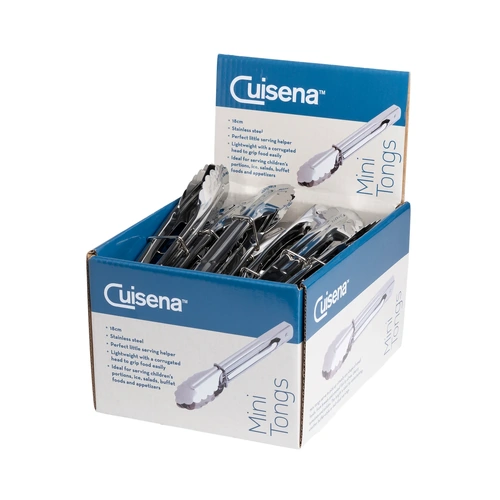 Cuisena Mini Tongs CDU/24 Stainless Steel