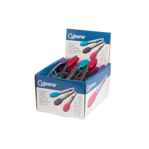 Cuisena Mini Silicone Tongs CDU/24