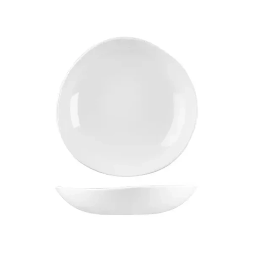 CHURCHILL TRACE ORGANIC ROUND BOWL WHITE 253mmØ