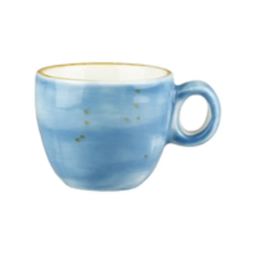 LONG FINE WELLINGTON ESPRESSO CUP RUSTIC BLUE 90ml