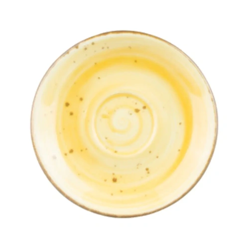 LONG FINE WELLINGTON SAUCER RUSTIC YELLOW 150mm