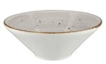 LONG FINE WELLINGTON V-SHAPE BOWL 205mm RUSTIC GREY