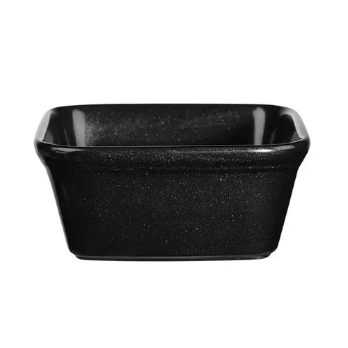 CHURCHILL COOKWARE SQUARE PIE DISH 450ml BLACK