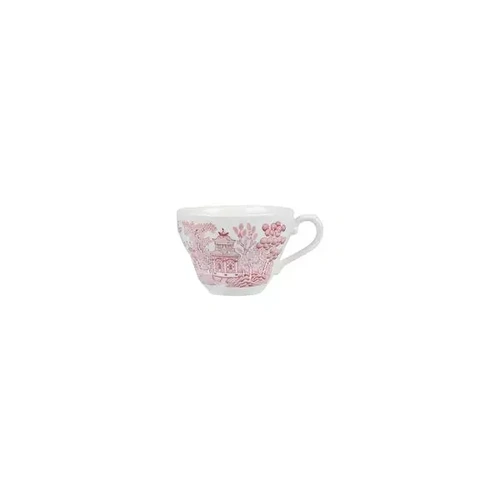 CHURCHILL VINTAGE PRINTS WILLOW TEACUP CRANBERRY 198ml