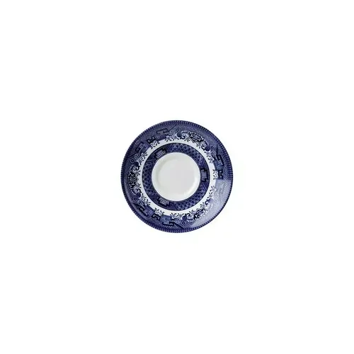 CHURCHILL VINTAGE PRINTS WILLOW SAUCER BLUE 141mmØ