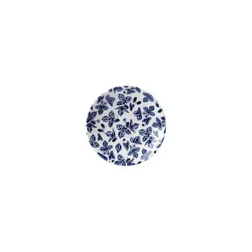 CHURCHILL VINTAGE PRINTS BRAMBLE SAUCER BLUE 141mmØ