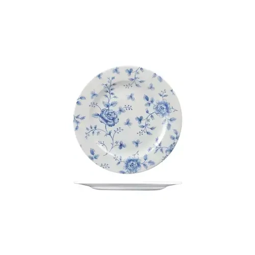 CHURCHILL VINTAGE PRINTS ROSE CHINTZ ROUND PLATE 210mmØ