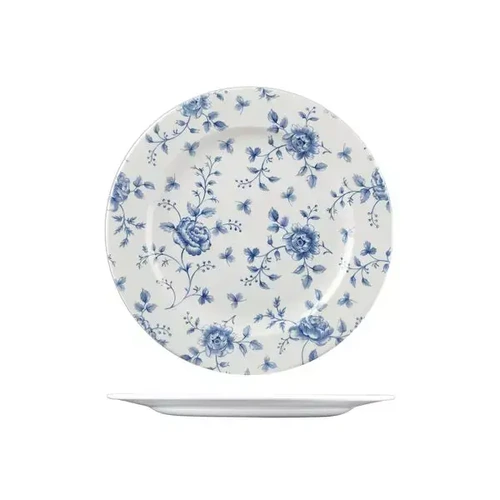 CHURCHILL VINTAGE PRINTS ROSE CHINTZ ROUND PLATE 276mmØ