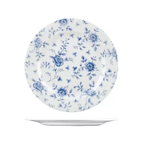 CHURCHILL VINTAGE PRINTS ROSE CHINTZ ROUND PLATE 305mmØ