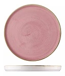 CHURCHILL STONECAST WALLED CHEF'S ROUND PLATE 260mmØ