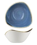 CHURCHILL STONECAST TRIANGULAR BOWL 153mmØ x 153mmW