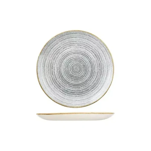 CHURCHILL STUDIO PRINTS HOMESPUN ROUND COUPE PLATE 217mmØ