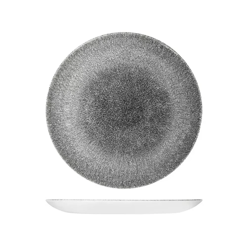 CHURCHILL STUDIO PRINTS RAKU ROUND COUPE PLATE 260mmØ