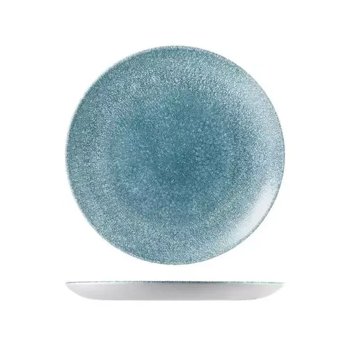 CHURCHILL STUDIO PRINTS RAKU ROUND COUPE PLATE 260mmØ