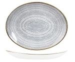 CHURCHILL STUDIO PRINTS HOMESPUN OVAL COUPE PLATE
