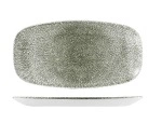 CHURCHILL STUDIO PRINTS RAKU OBLONG CHEFS' PLATE