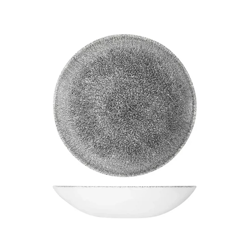 CHURCHILL STUDIO PRINTS RAKU ROUND COUPE BOWL 248mmØ