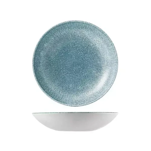 CHURCHILL STUDIO PRINTS RAKU ROUND COUPE BOWL 248mmØ