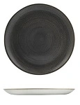 CHURCHILL STONECAST VELLUM ROUND COUPE PLATE 288mmØ