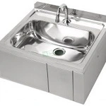 KNEE OPERATED BASIN WITH NO VALVE