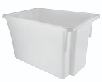 A PLUS 68 LTR STACKING NESTING CRATE NATURAL