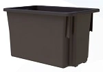 A PLUS 68 LTR ENVIRO NESTING CRATE BLACK
