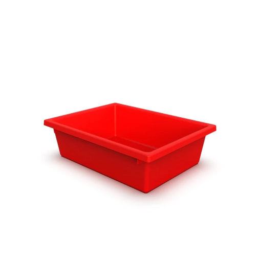 13L Food Safe Storage Crate | Commercial Food Grade Crate [Colour: Red]