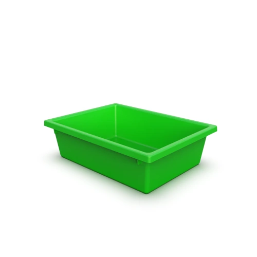 13L Food Safe Storage Crate | Commercial Food Grade Crate [Colour: Green]