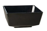 APS SQUARE DISH BLACK MELAMINE FLOAT""