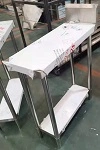 KK PREMIUM S/ST INFILL BENCH W/ 150mm SPLASHBACK 400mm
