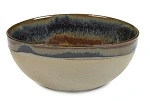 SERAX ROUND BOWL SURFACE SMALL INDI RUSTY BROWN