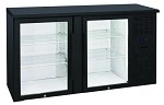 ANVIL 2 GLASS DOOR BACK BAR FRIDGE BLACK 315 LTR