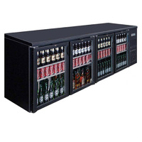 BLACK MAGIC FOUR-DOOR BAR COOLER, DELUXE SERIES