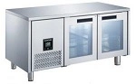 GLACIAN 2 GLASS DOOR UNDERBAR SLIMLINE FRIDGE 267 LTR
