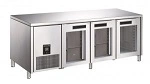 GLACIAN 3 GLASS DOOR UNDERBAR SLIMLINE FRIDGE 420LTR