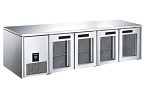 GLACIAN 4 GLASS DOOR UNDERBAR SLIMLINE FRIDGE 590LTR