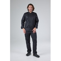 CHEF WORKS MENS HARTFORD BLACK ZIPPER JACKET