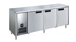 GLACIAN S/ST 3 DOOR UNDERBAR SLIMLINE FRIDGE 420 LTR