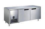 GLACIAN S/ST 2 DOOR UNDERBAR FRIDGE 416 LITRE
