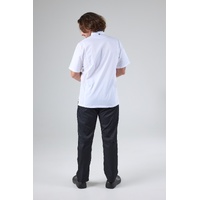 CHEF WORKS MENS SPRINGFIELD WHITE ZIPPER JACKET