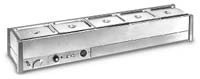 ROBAND HOT BAIN MARIE, SINGLE ROW, INCLUDING